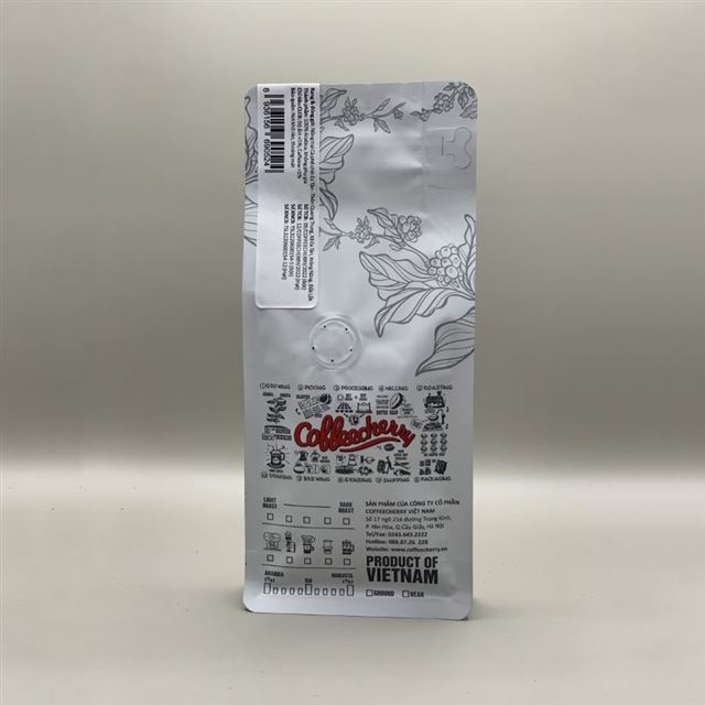 Mặt sau hàng Coffeecherry 150gr